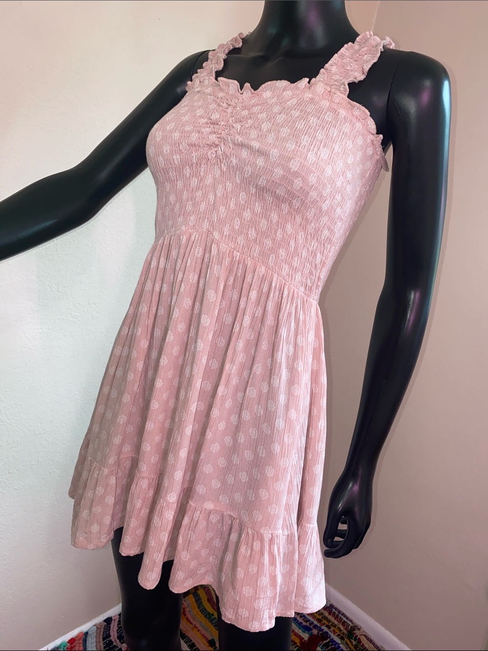 Soft Blush Smocked Top by Salty Lemon - Picture 3 of 12